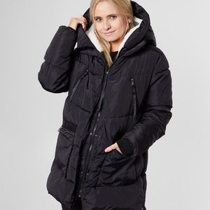 Steve Madden puffer parka coat